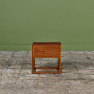Single Teak Nightstand by Aksel Kjersgaard
