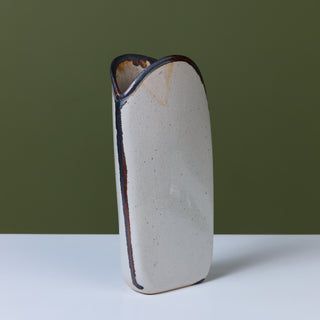 Studio Pottery Slab Vase