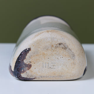 Studio Pottery Slab Vase