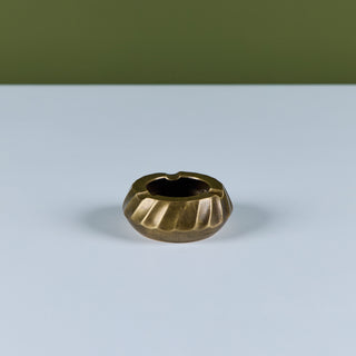Fluted Brass Ashtray