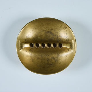 Small Solid Brass Ashtray