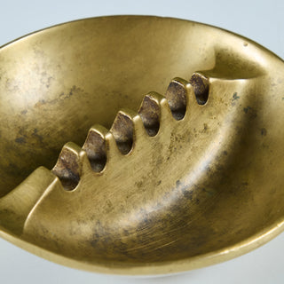 Small Solid Brass Ashtray