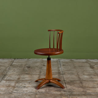 Revolver Stool by Shaker Workshops