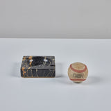 Square Black Marble Ashtray