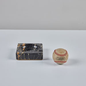 Square Black Marble Ashtray