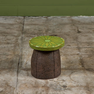 Stan Bitters Ceramic Mushroom Stool / Side Table
