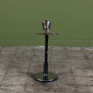 Industrial Saddle Seat Stool