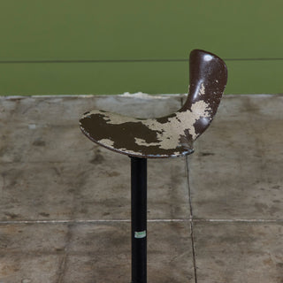 Industrial Saddle Seat Stool