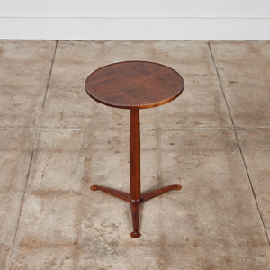 ON HOLD ** Studio Craft Round Tripod Side Table