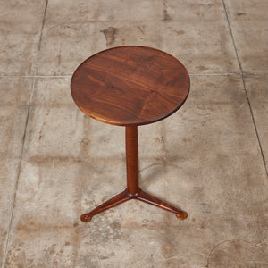 ON HOLD ** Studio Craft Round Tripod Side Table
