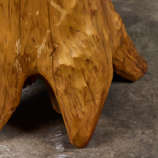 Live Edge Tree Root Stool & Accent Table
