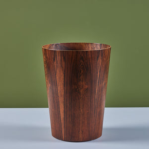 ON HOLD ** Rainbow Rosewood Wastebin