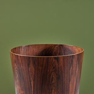 ON HOLD ** Rainbow Rosewood Wastebin