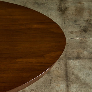 T.H. Robsjohn Gibbings Oval Coffee Table for Widdicomb