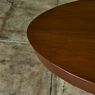 T.H. Robsjohn Gibbings Oval Coffee Table for Widdicomb