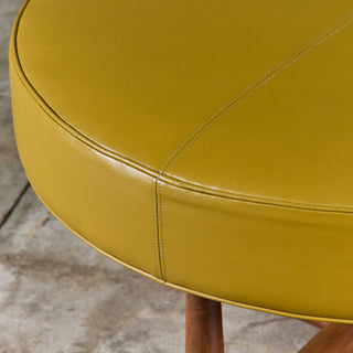T.H. Robsjohn-Gibbings Round Ottoman for Widdicomb