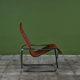 Takeshi Nii 'NY' Japanese Leather Folding Chair