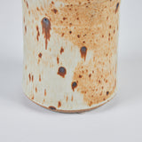 Speckle Glazed Stoneware Vessel with Lid