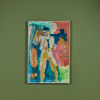 Expressionist Figure Painting – "Dancing Man"