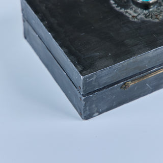 Van Haelen Trinket Box with Turquoise Stone
