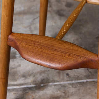 Set of Four Vilhelm Wohert Bar Stools for Stolefabriken Odense