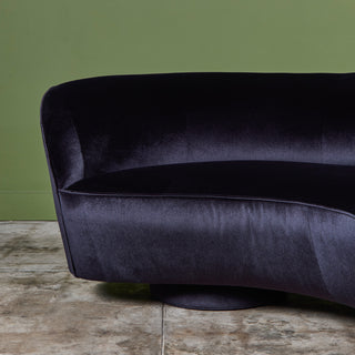 Vladimir Kagan Serpentine Sofa