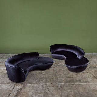 Vladimir Kagan Serpentine Sofa