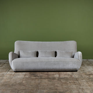 Vladimir Kagan High 'Barrel Back' Sofa