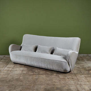Vladimir Kagan High 'Barrel Back' Sofa