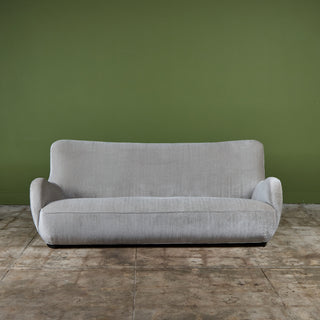 Vladimir Kagan High 'Barrel Back' Sofa