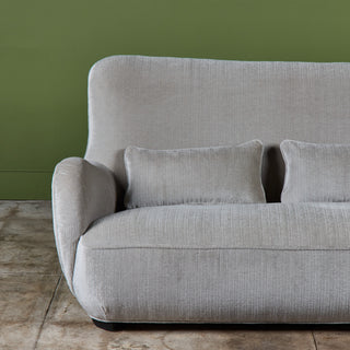Vladimir Kagan High 'Barrel Back' Sofa
