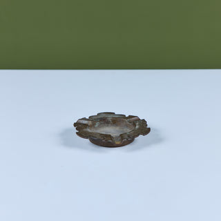 William Bernard Inc. Scalloped Metal Ashtray