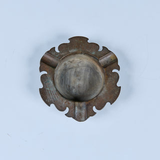 William Bernard Inc. Scalloped Metal Ashtray