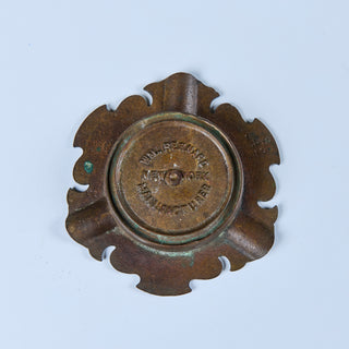 William Bernard Inc. Scalloped Metal Ashtray