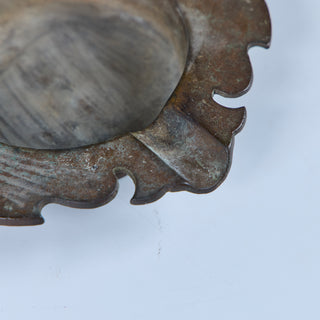 William Bernard Inc. Scalloped Metal Ashtray