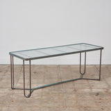 Walter Lamb for Brown Jordan Bronze Patio Console Table