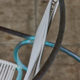 Walter Lamb for Brown Jordan Bronze Patio Dining Set with Four Rocking Chairs