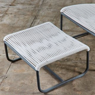 Bronze Patio Sleigh Chair & Ottoman by Walter Lamb for Brown Jordan