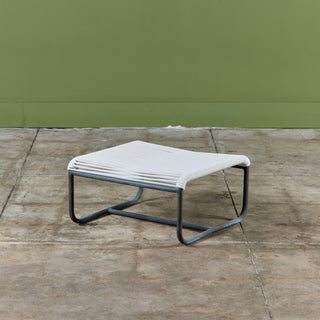 Bronze Patio Sleigh Chair & Ottoman by Walter Lamb for Brown Jordan