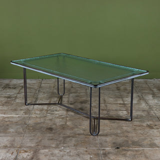 Walter Lamb Rectangular Bronze Patio Dining Table for Brown Jordan
