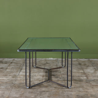 Walter Lamb Rectangular Bronze Patio Dining Table for Brown Jordan