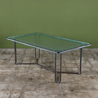 Walter Lamb Rectangular Bronze Patio Dining Table for Brown Jordan