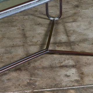 Walter Lamb Rectangular Bronze Patio Dining Table for Brown Jordan