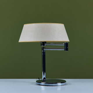 Walter Von Nessen Swing-Arm Table Lamp for Nessen Studios