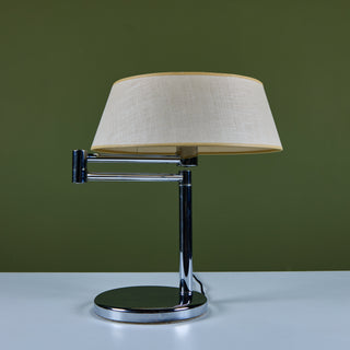 Walter Von Nessen Swing-Arm Table Lamp for Nessen Studios