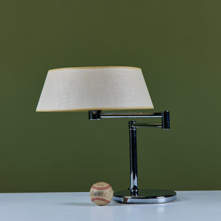 Walter Von Nessen Swing-Arm Table Lamp for Nessen Studios