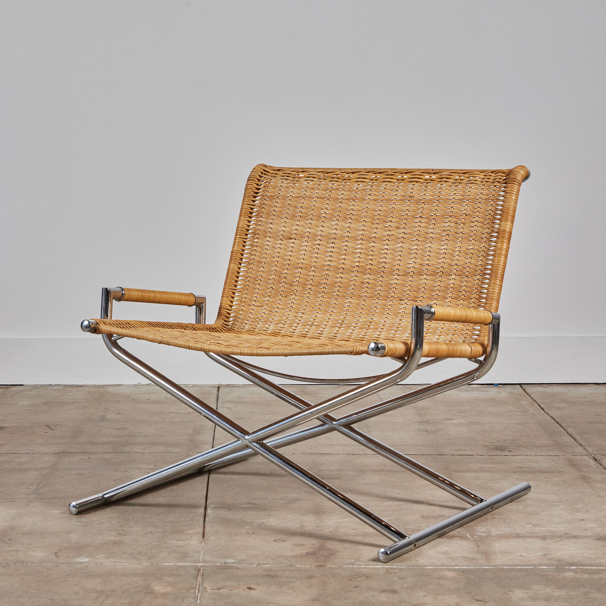 ON HOLD ** Ward Bennett Sled Lounge Chair for Brickel Associates