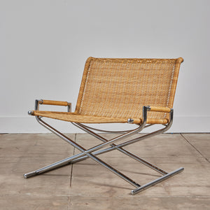 Ward Bennett Sled Lounge Chair for Brickel Associates