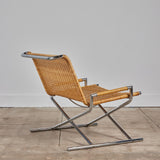 Ward Bennett Sled Lounge Chair for Brickel Associates