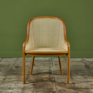 Ward Bennett Cane Armchair for Brickel Associates